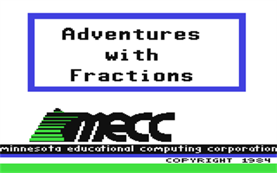 Adventures With Fractions - Screenshot - Game Title Image