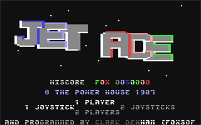 Jet Ace - Screenshot - Game Title Image