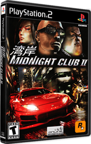 Midnight Club II - Box - 3D Image