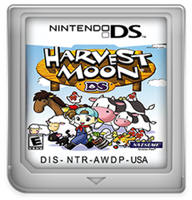 Harvest Moon DS - Fanart - Cart - Front Image