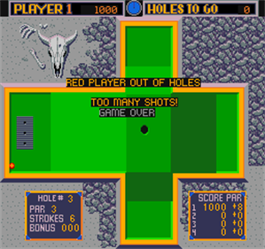 Mini Golf - Screenshot - Game Over Image
