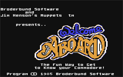Welcome Aboard - Screenshot - Game Title Image