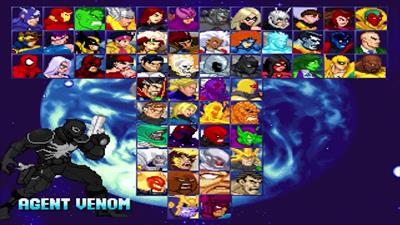 Marvel Super Heroes - Screenshot - Game Select Image