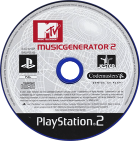 MTV Music Generator 2 - Disc Image