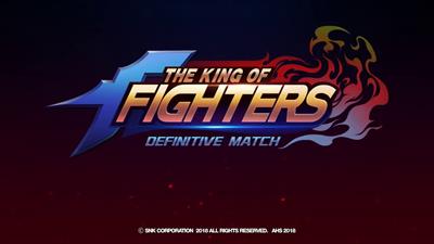 The King of Fighters: Definitive Match - Screenshot - Game Title Image