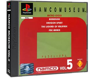 Namco Museum Vol. 5 - Box - 3D Image