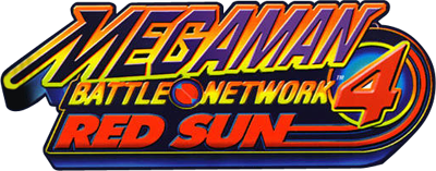 Mega Man Battle Network 4: Red Sun - Clear Logo Image