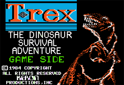 T.rex: The Dinosaur Survival Adventure - Screenshot - Game Title Image