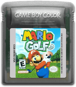 Mario Golf - Fanart - Cart - Front Image