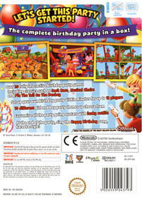Birthday Party Bash - Box - Back Image