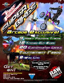 The Fast and the Furious: Super Bikes - Advertisement Flyer - Back Image