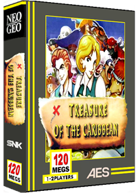 Treasure of the Caribbean - Box - 3D Image