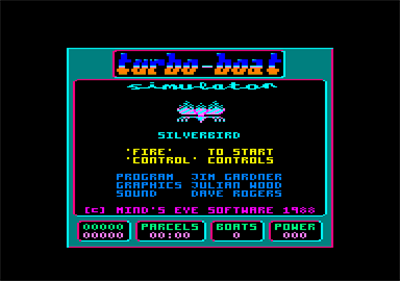 Turbo Boat Simulator - Screenshot - Game Title Image
