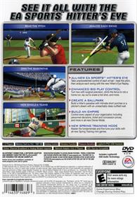 MVP Baseball 2005 - Box - Back Image