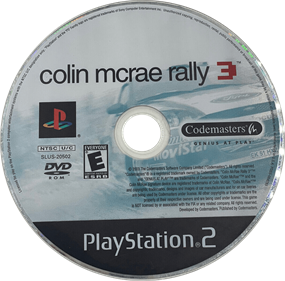 Colin McRae Rally 3 - Disc Image