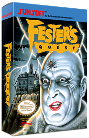 Fester's Quest - Box - 3D Image