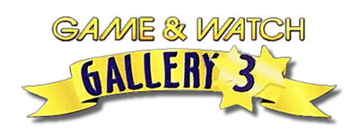 Game & Watch Gallery 3 - Clear Logo Image