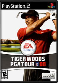 Tiger Woods PGA Tour 08 - Box - Front - Reconstructed Image