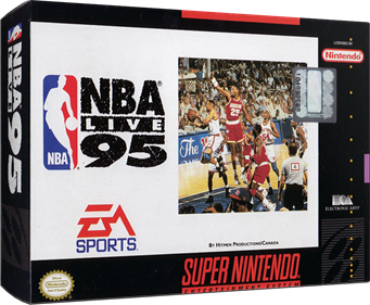 NBA Live 95 - Box - 3D Image