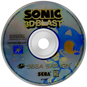 Sonic 3D Blast - Disc Image