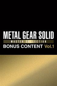 METAL GEAR SOLID: MASTER COLLECTION Vol.1 BONUS CONTENT - Box - Front Image