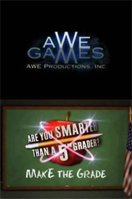 Are You Smarter Than a 5th Grader? Make the Grade - Screenshot - Game Title Image