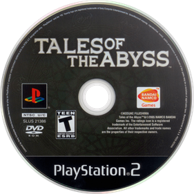 Tales of the Abyss - Disc Image