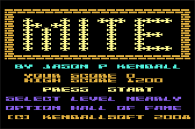 Mite - Screenshot - Game Title Image