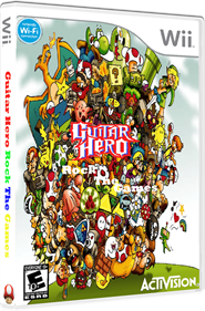 Guitar Hero III Custom: Rock the Games - Box - 3D Image
