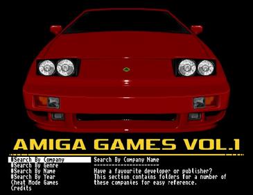 Amiga Games Vol.1 - Screenshot - Game Title Image