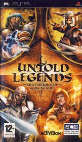 Untold Legends: Brotherhood of the Blade - Box - Front Image