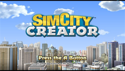 SimCity Creator - Screenshot - Game Title Image