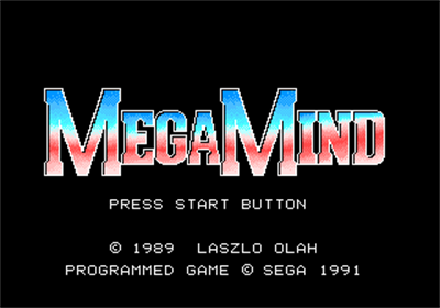 MegaMind - Screenshot - Game Title Image