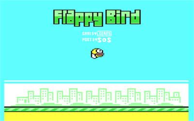 Flappy Bird - Screenshot - Game Title Image