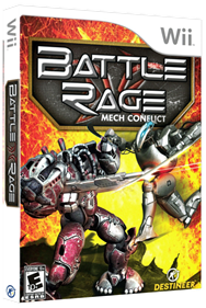 Battle Rage: Mech Conflict - Box - 3D Image
