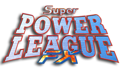 Super Power League FX - Clear Logo Image