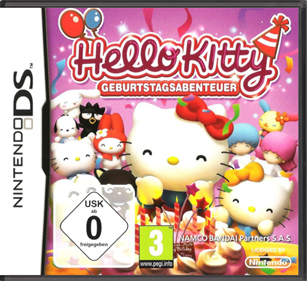 Hello Kitty: Birthday Adventures - Box - Front - Reconstructed Image