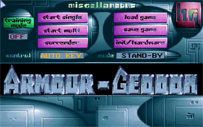 Armour-Geddon - Screenshot - Game Title Image