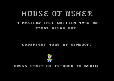 House of Usher - Screenshot - Game Title Image
