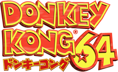 Donkey Kong 64 - Clear Logo Image