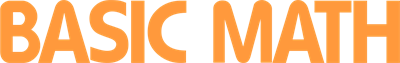 Basic Math - Clear Logo Image