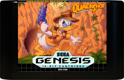 QuackShot Starring Donald Duck - Fanart - Cart - Front Image