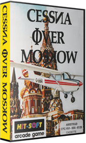 Cessna Over Moscow - Box - 3D Image