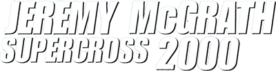 Jeremy McGrath Supercross 2000 - Clear Logo Image