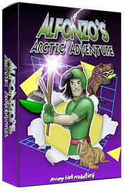 Alfonzo's Arctic Adventure - Box - 3D Image