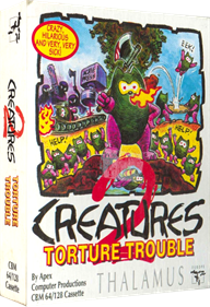 Creatures 2: Torture Trouble - Box - 3D Image