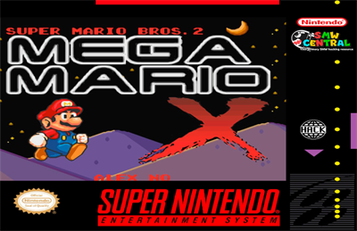 Super Mario Bros 2: Mega Mario X - Box - Front Image