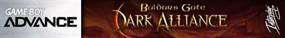 Baldur's Gate: Dark Alliance - Banner Image
