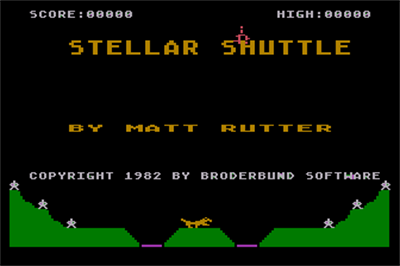 Stellar Shuttle - Screenshot - Game Title Image