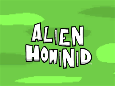 Alien Hominid - Screenshot - Game Title Image